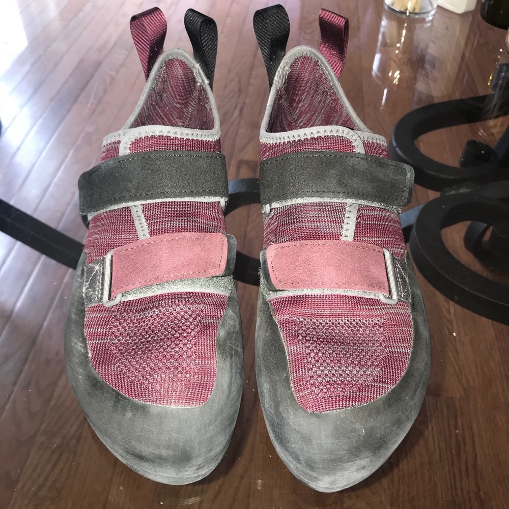 Rock climbing shoes